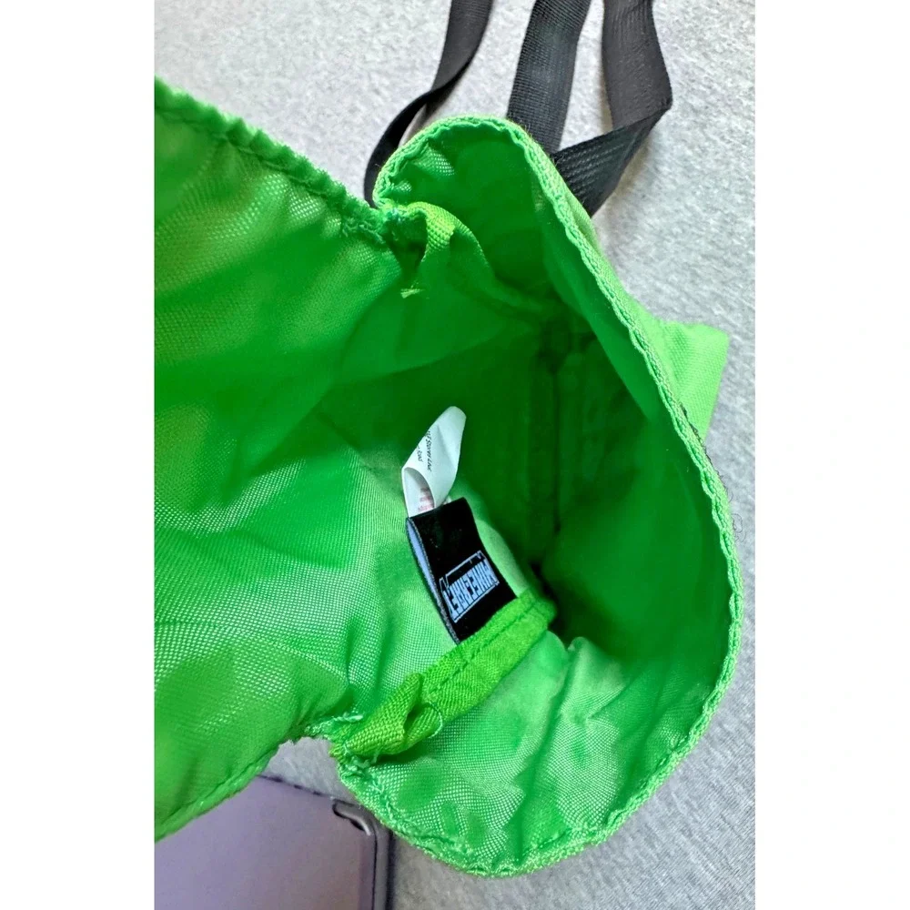 Minecraft Creeper Crossbody Bag Green Shoulder Phone Pouch Steve Charm